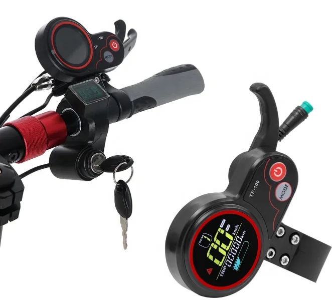 TF100 Display 5Pin 6Pin Communication Speedometer For KUGOO M4/M4 pro Electric Scooter Kickscooter parts