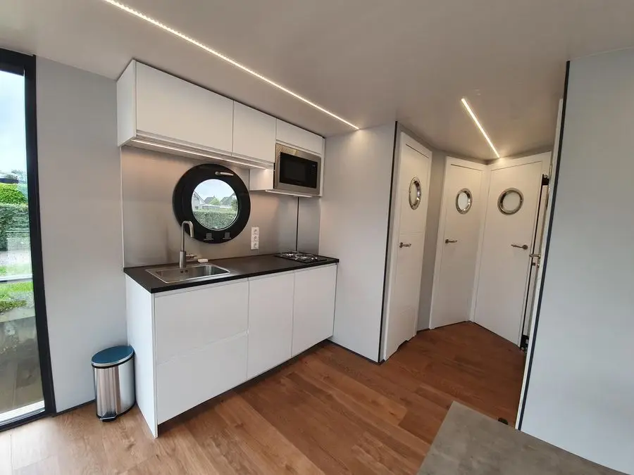 2023 Hot Selling Custom Pontoon House Pontoon Boat Home Lifestyle Aluminum House Yacht Water Floating Pontoon Boat