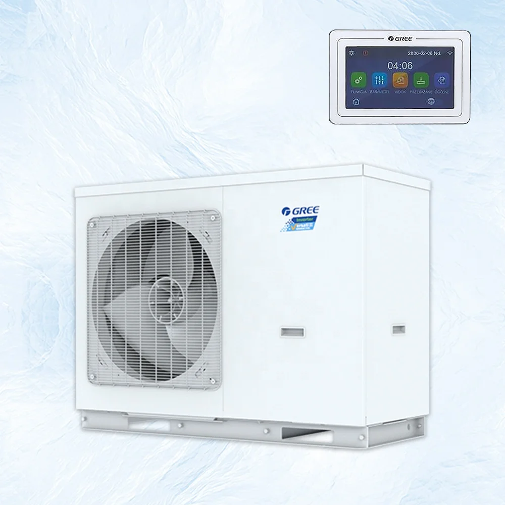 EU Hot Sale Gree R32 Monoblock Heat Pump Inverter Air to Water Heaters For Cooling/Heating and Water Heating Versati-3