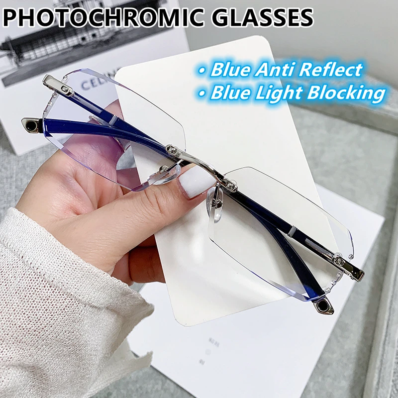 TR90 diamond side scrap men lunette photochromic anti refflet original eye protection glass for computer guangzhou eyeglasses