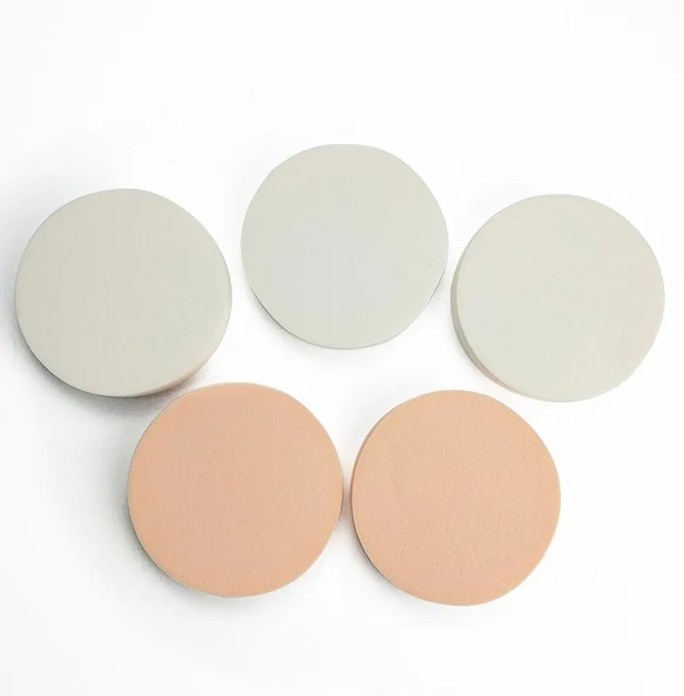 2021 private label super soft round facial latex free flat makeup sponge