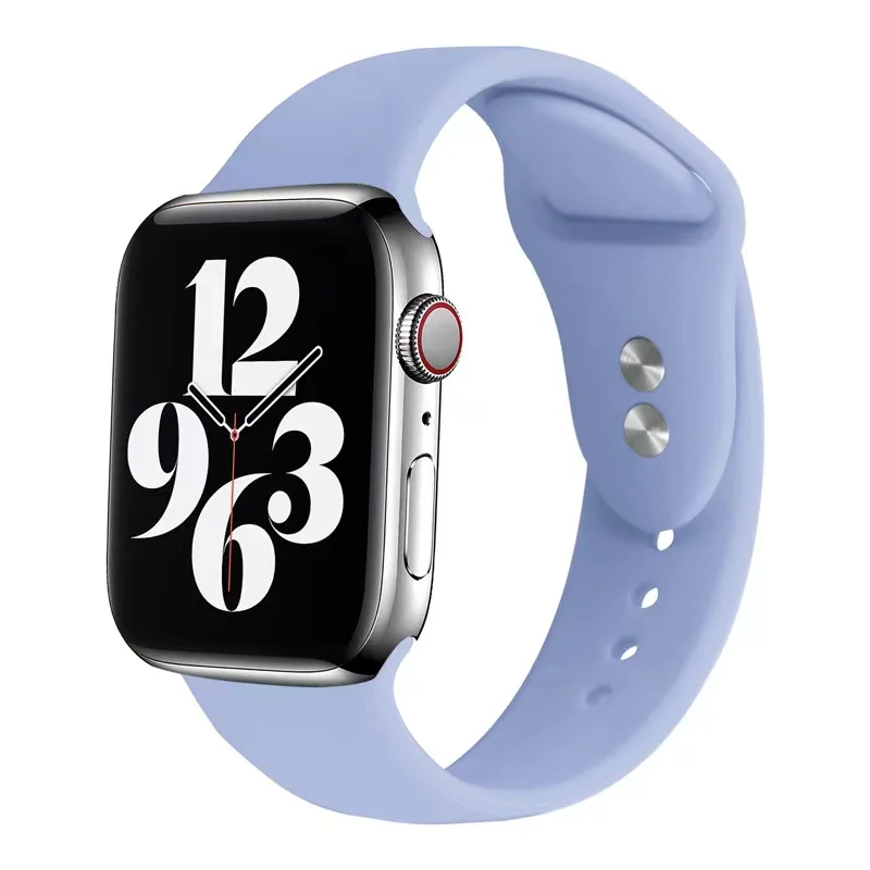 Классический сменный силиконовый ремешок для Apple Watch Band Series 6
