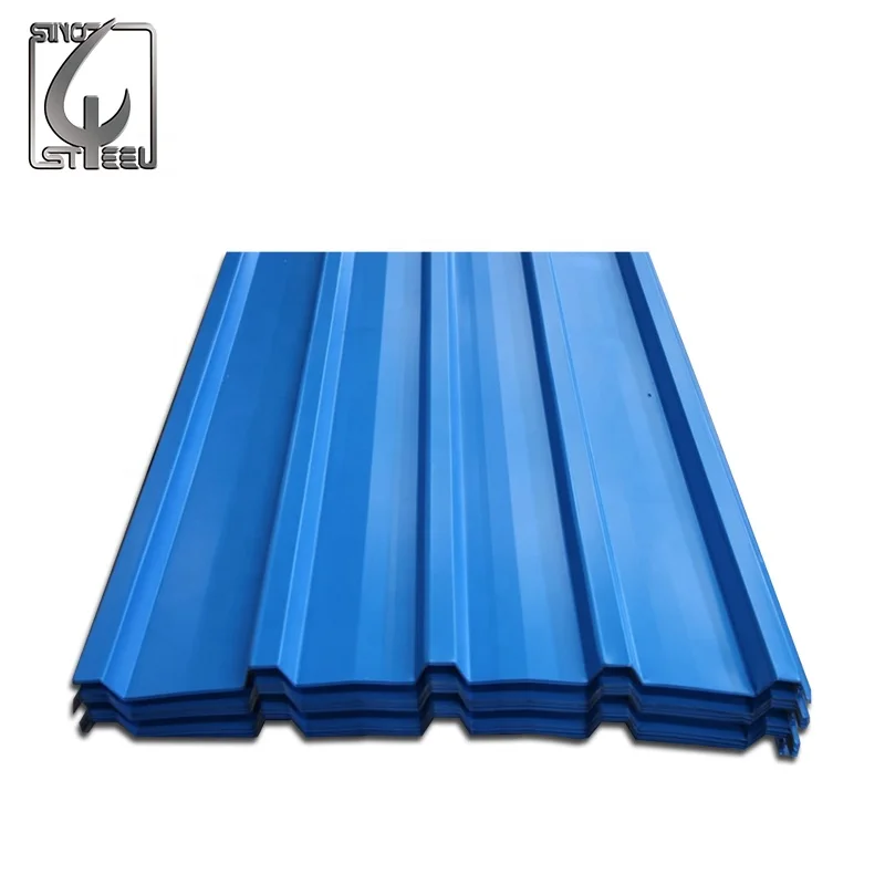 Best Price 0.18mm Thick Ral 8017 Prepainted Color Coated Corrugated Roofing Sheet