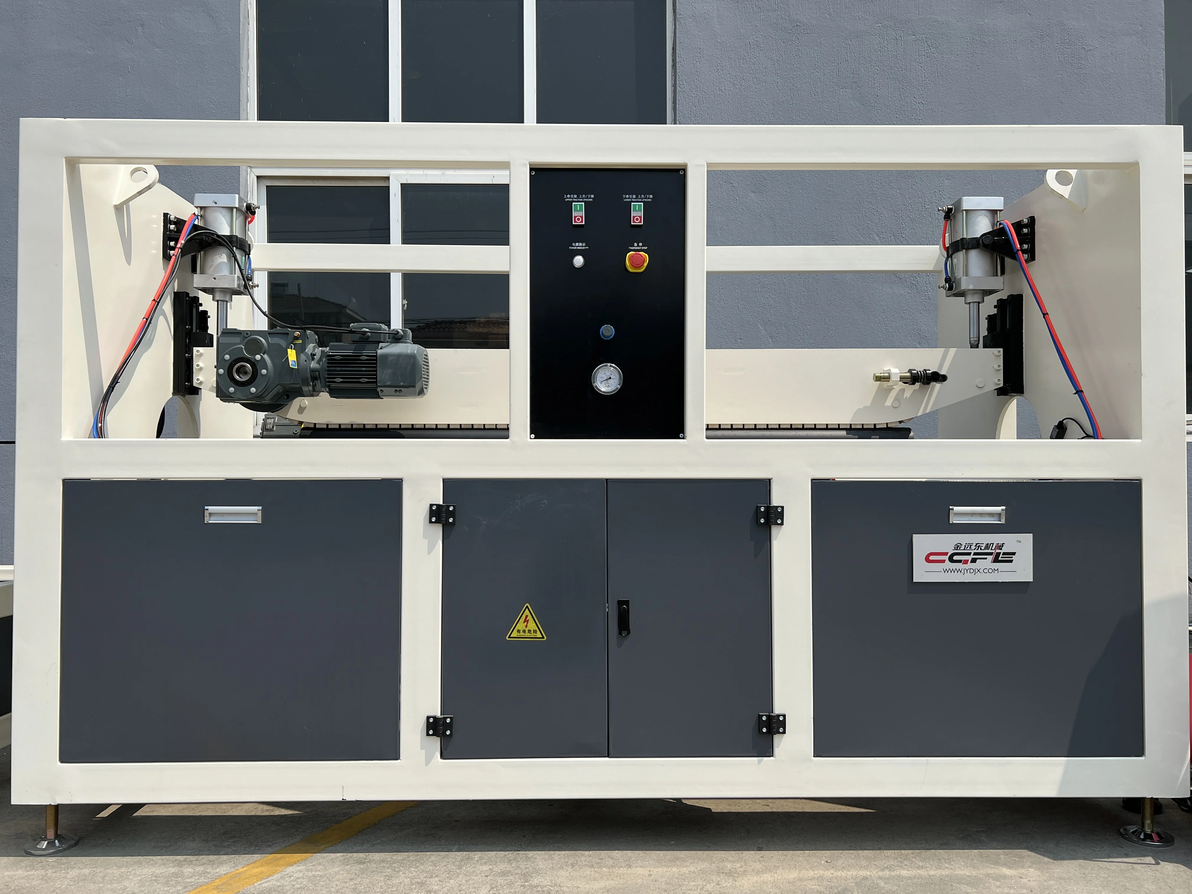 High speed PE HDPE Plastic Pipe Extrusion Line PE Pipe Making Machine with winder