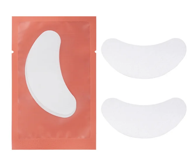 Moon shape Wholesale Lint Free Lash Hydrogel Eye Gel Patch Collagen Eye Lash Patch Lash Eye Pad for Eyelash Extension