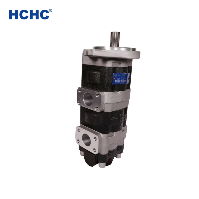 Chinese forklift hydraulic double gear pump Wholesale for crane excavator junk truck
