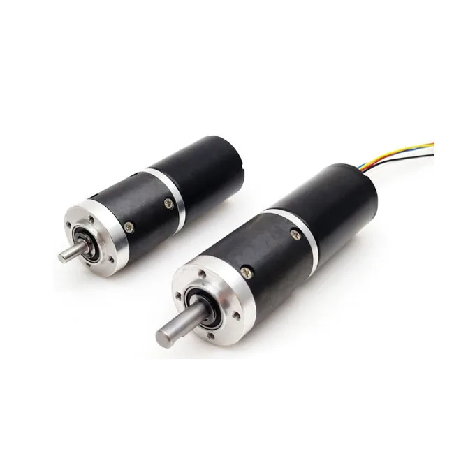 High torque planetary 28XJ2830 12v 24v brushless motor generator with encoder