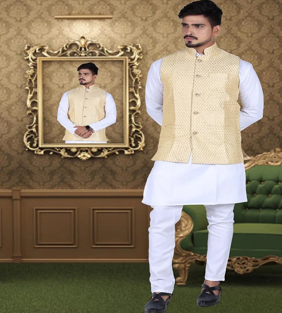Оптовая продажа, новейший дизайн, пакистанское платье Kurta, мусульманская одежда, мужские платья