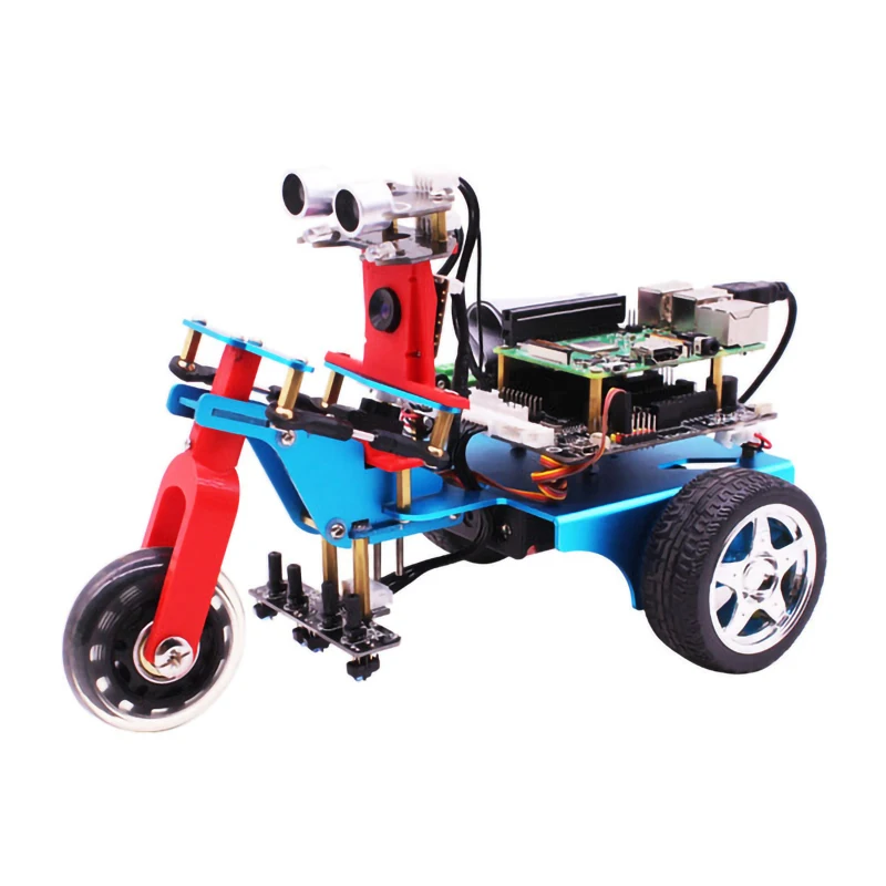 Заводская цена умный робот Trikebot с литиевой батареей и Wi-Fi камерой для Raspberry Pi 4b/3b +