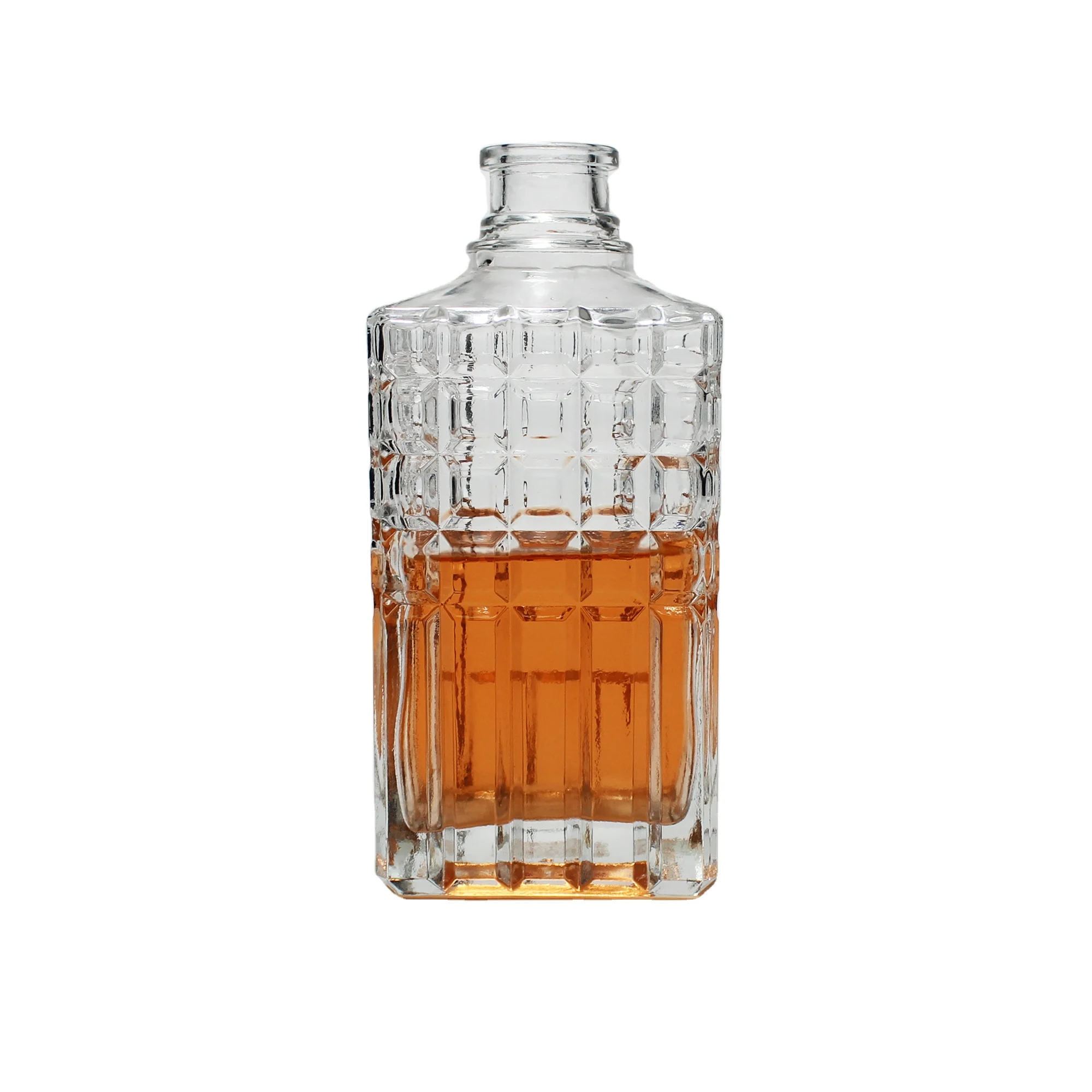 Alcohol vodka drink gin super flint glass bottle by  manufacturer