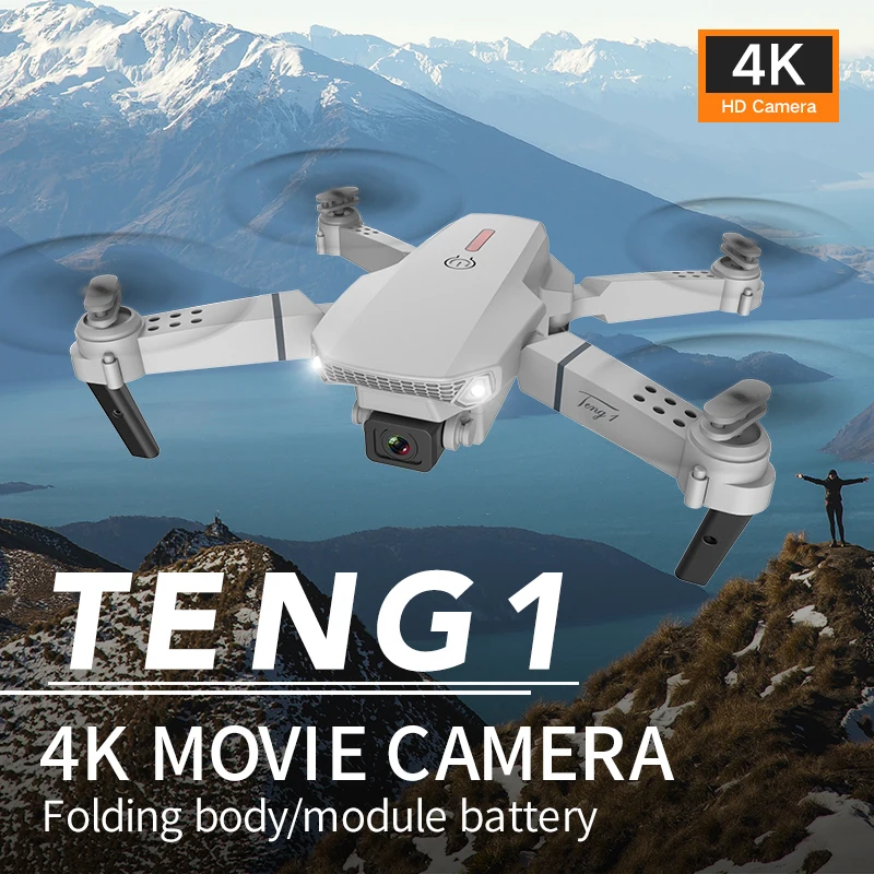 E88 Professional Drone With Wide Angle HD 4K Camera Height Hold Mode quadcopter mini drone 4K single camera