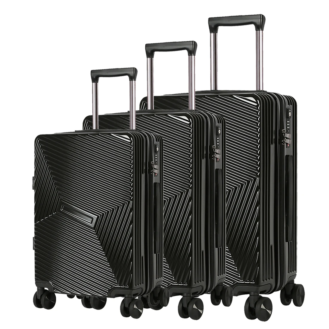 Wholesale Fashional Style high quality Abs luggage Wholesale Large Capacity for Long Trip Hot selling Suitcase Sets
