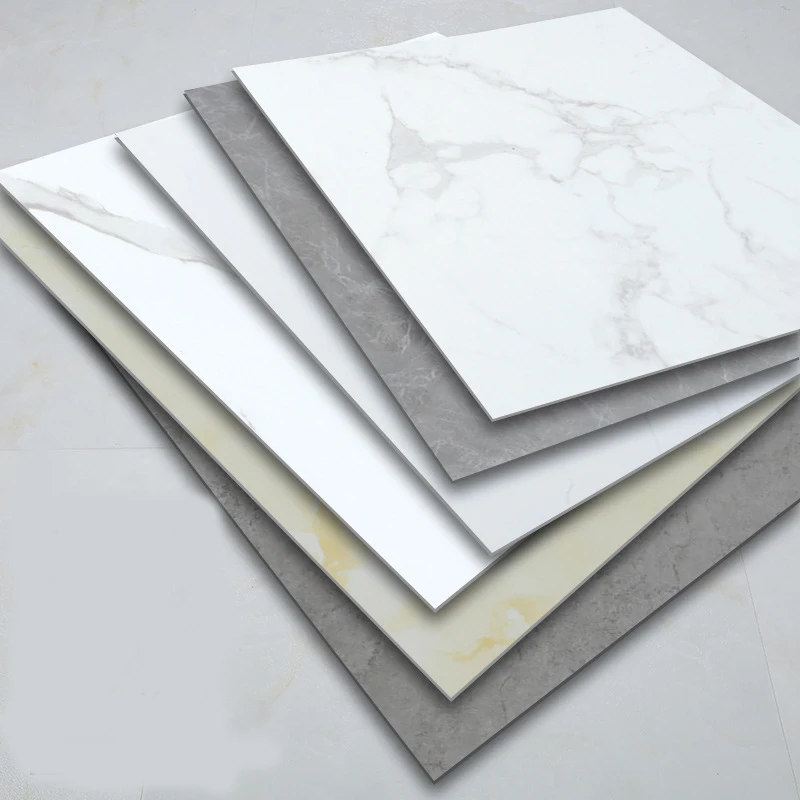 Commercial Office Flooring Vinyl Marble Self-Adhesive Waterproof And Stain Resistant Pvc Sticky Floor Tiles