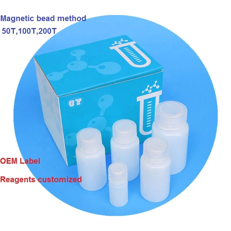 magnetic bead  Nucleic acid extraction kits RNA Isolation DNA purification  lab reagent