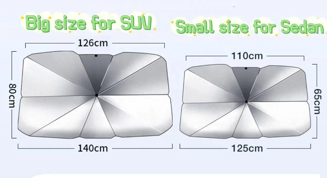 Custom Blocks UV Ray Protection Foldable Car Side Window Sunshade , Good Quality Windshield Sunshade for Car Foldable