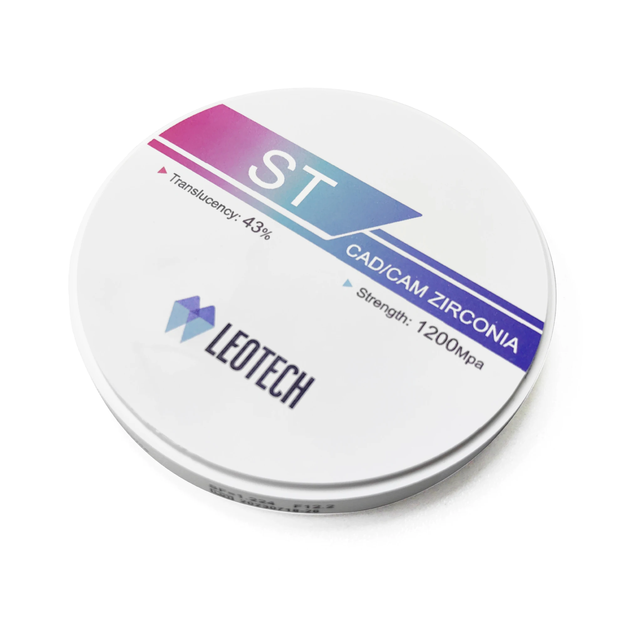 best after sales strength zirconia blocks dental ST white zirconia block 18mm dental blocks disc for cad cam