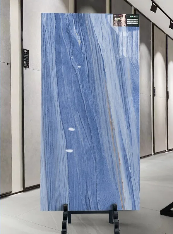60x120 Travertine design Chinese porcelain facade tile prices