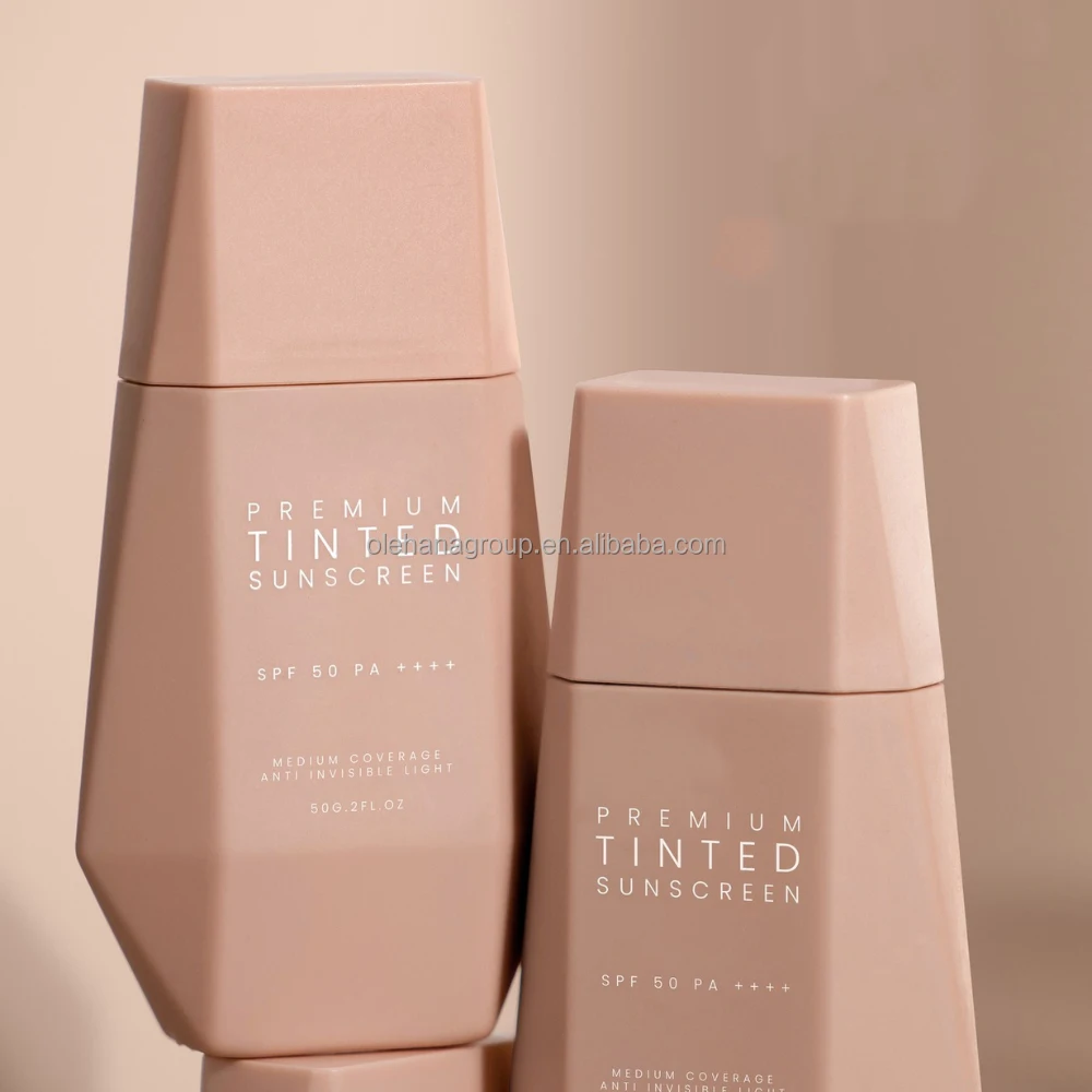 Wholesale Tinted Moisturizer 100% Mineral UV protection Slip Tint Hydration SPF 50 Tinted Sunscreen
