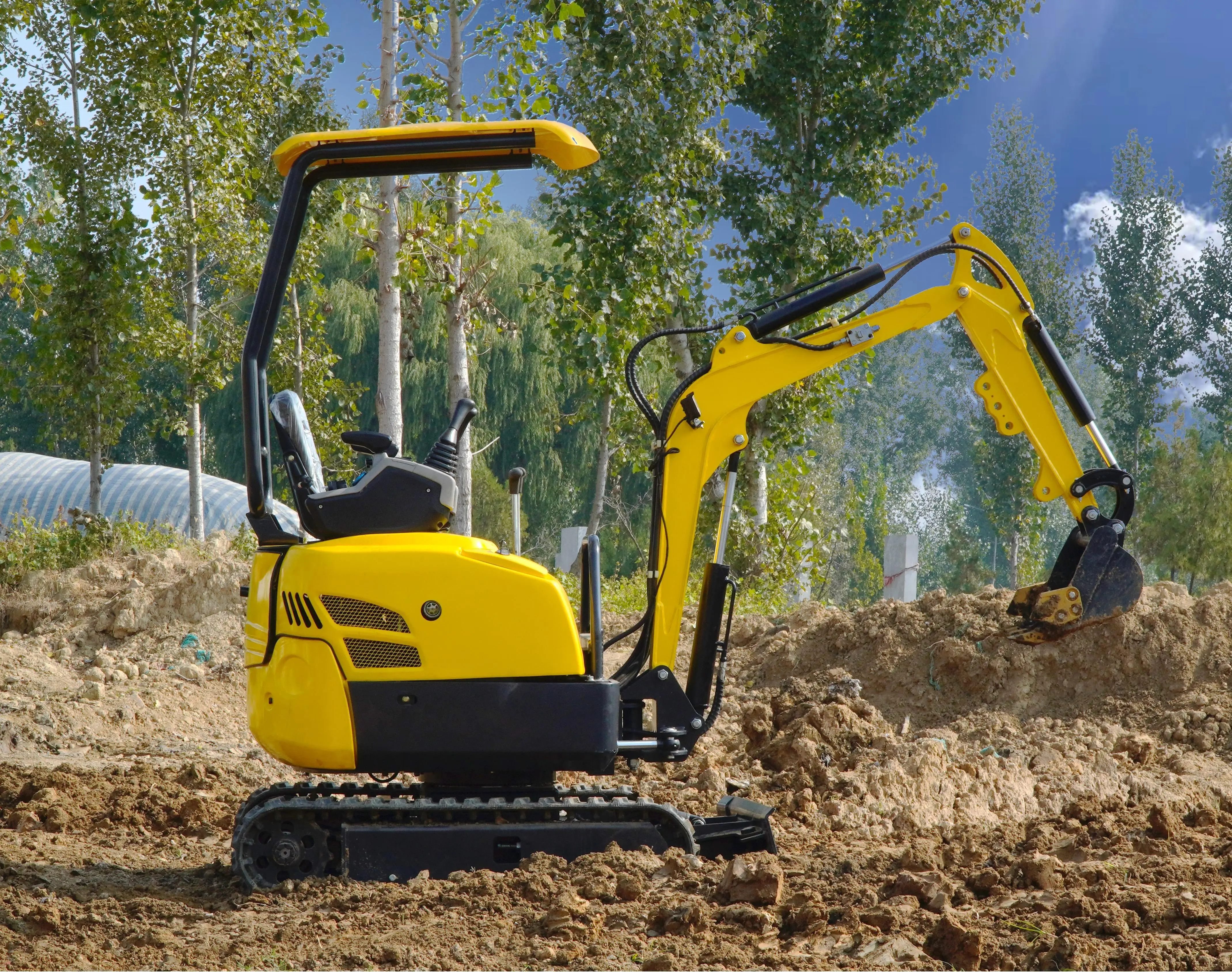 2 Tons 3 Tons Excavator Mini Excavator Prices With Side Swing Function