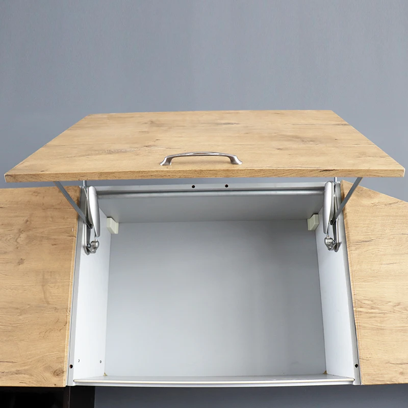 Tilt cabinet door support lift up upward opening door bracket pneumatic support hydraulic cabinet door support