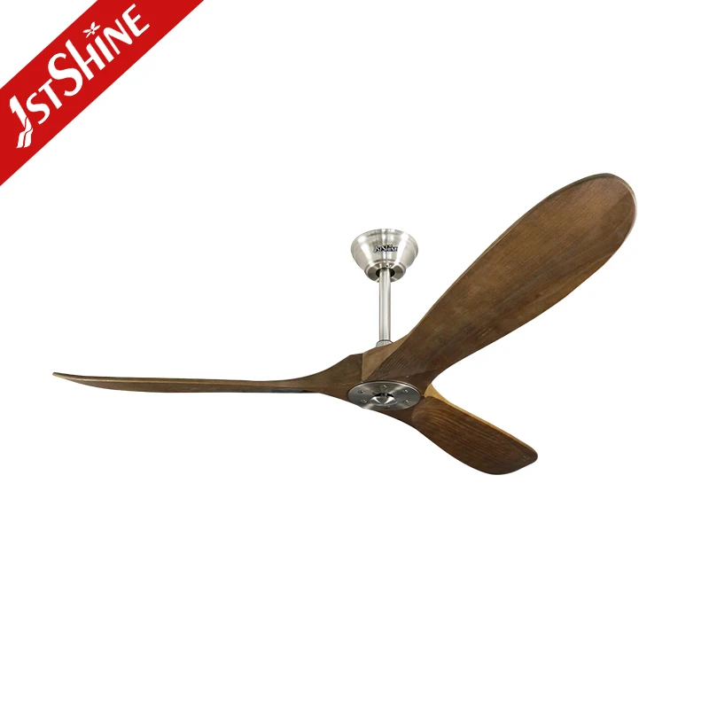 1stshine ceiling fan indoor wooden blade mute dc pure copper motor smart ceiling fan