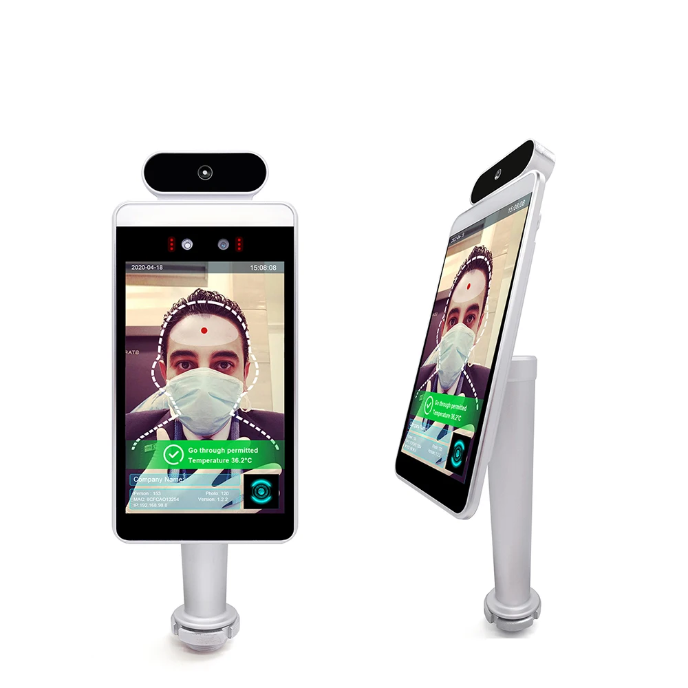 Android Temperature detector advertising player photomaton miroir access control terminal driving training poster