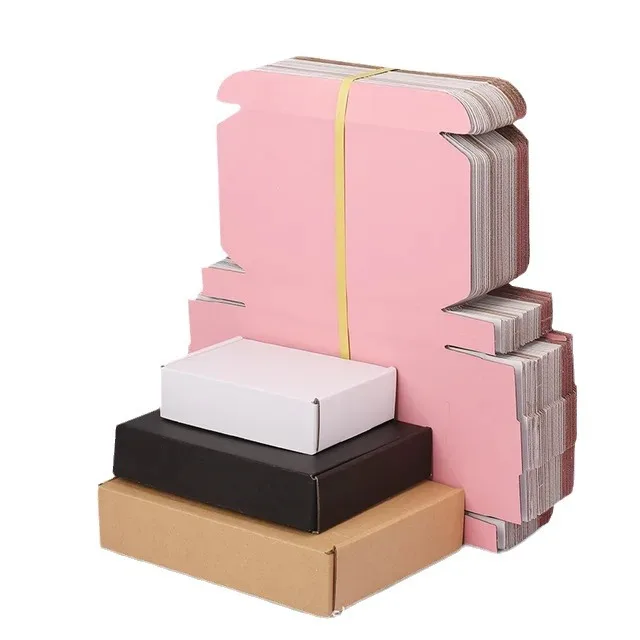 Customized Cardboard Mailer Box Shipping Carton Luxury Gift Box  Printed Unique Logo Corrugated Shipping Box For Gifts