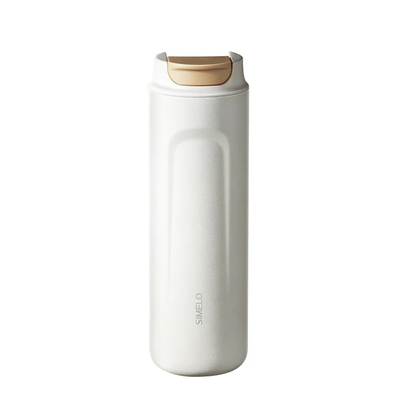 SIMELO 316 Stainless steel material French pressure cup Insulated Coffee Mug 470ML Vacuum insulated coffee cup