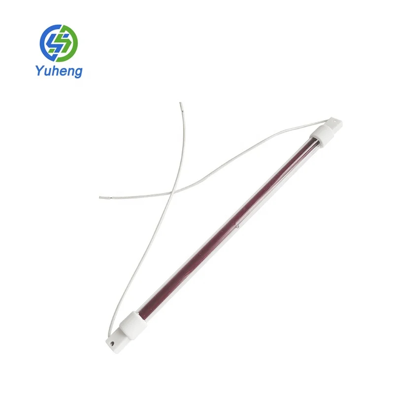 220v 500w 1000w Quartz Halogen Infrared Heater With Halogen Tube Heating Element