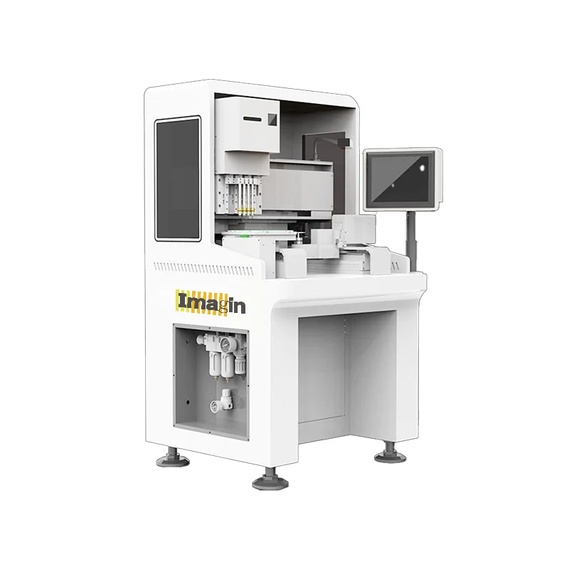4-head single worktable stone setting machine