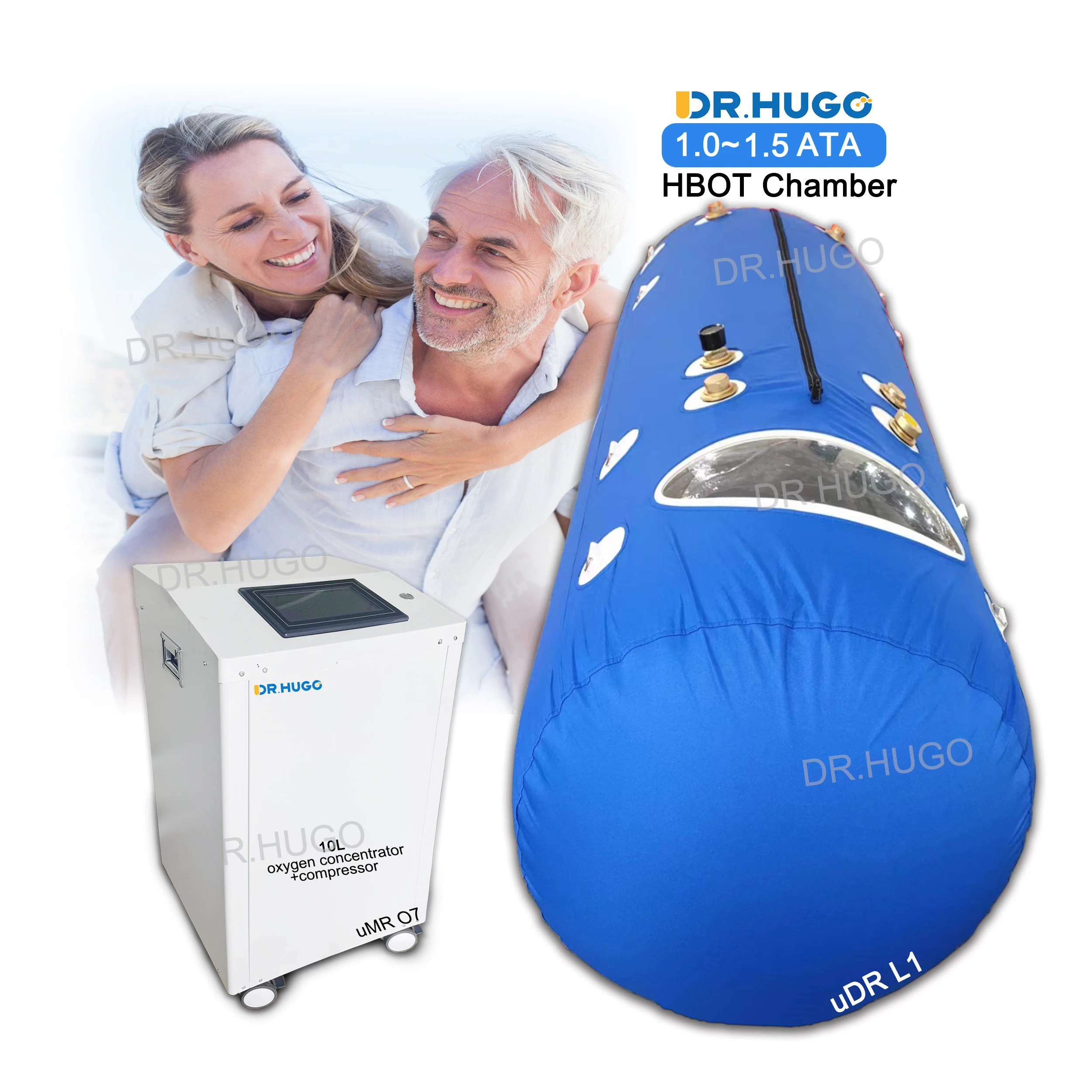 Высококачественная кислородная капсула DR.HUGO uDR L1, гипербарическая камера для сидения, кислородная Гипербарическая камера