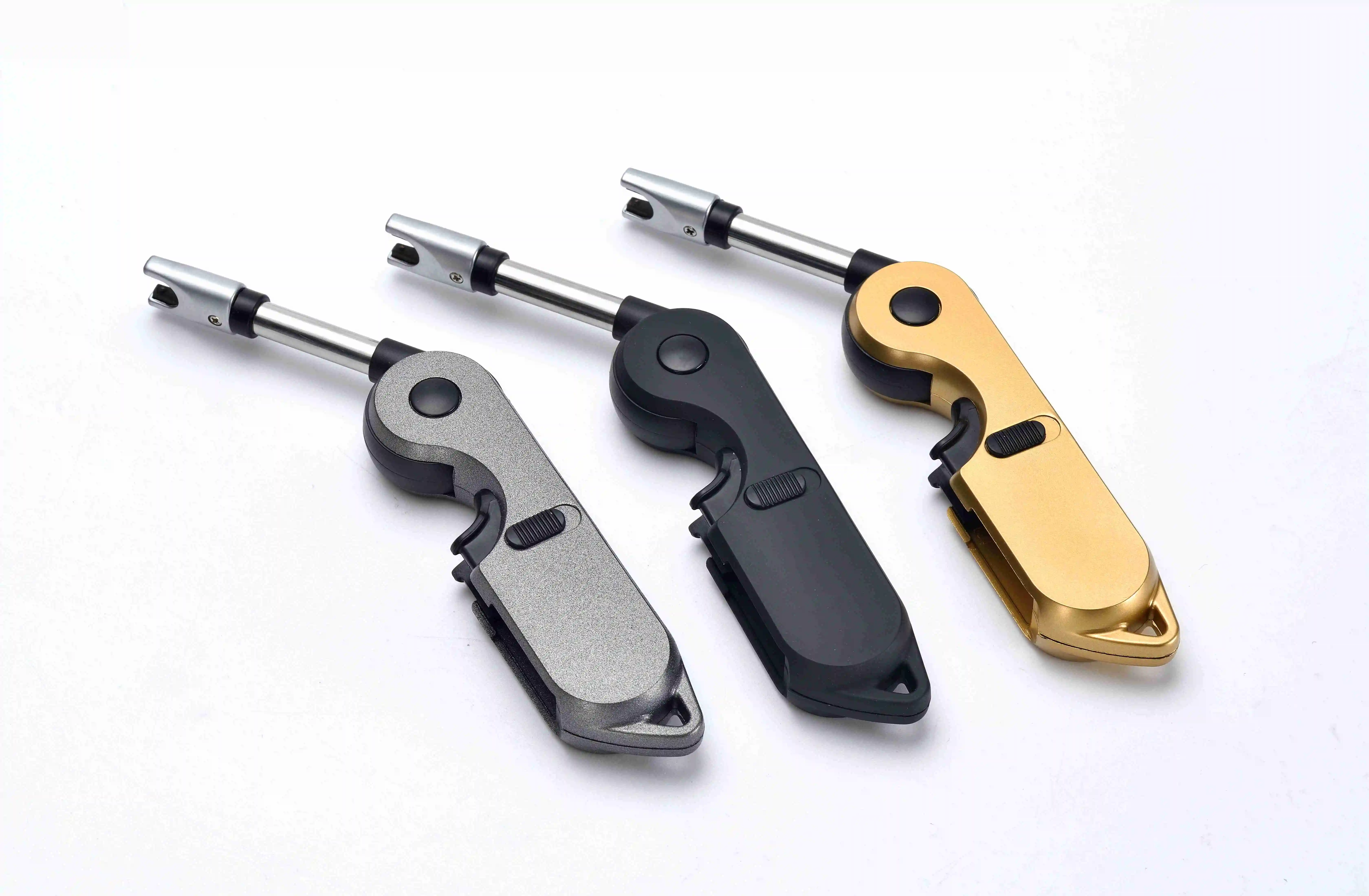 Arc Electric Plasma lighter flameless encendedor with folding for BBQ Carbon