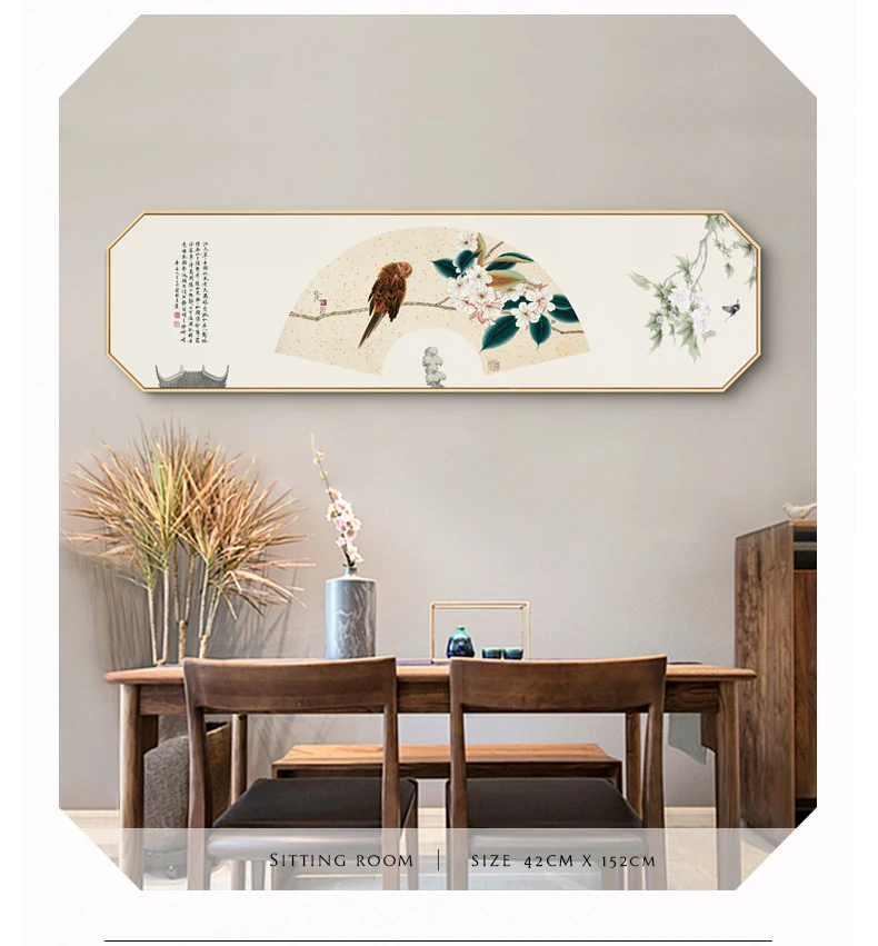 Высококачественный домашний декор, классическое искусство, картина маслом в китайском стиле, Классическая Картина на холсте, декор для гостиной, художественные наборы