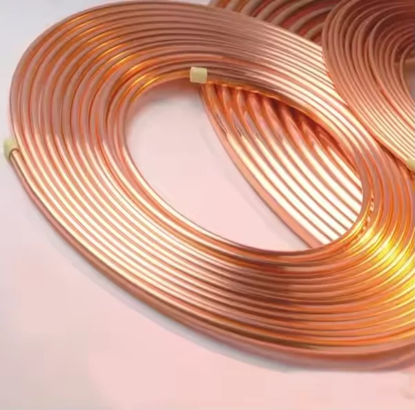 Manufacturers Ensure Quality Red Pure Pancake Coil Tube Wholesale Price with Welding Cutting and Bending Processing Services