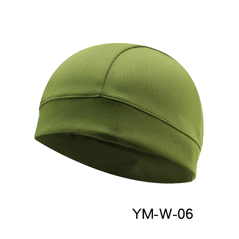 Cycling Football Head Beanie Hat Breathable Sweat Wicking Helmet Liner Men Women Running Beanie Skull Caps