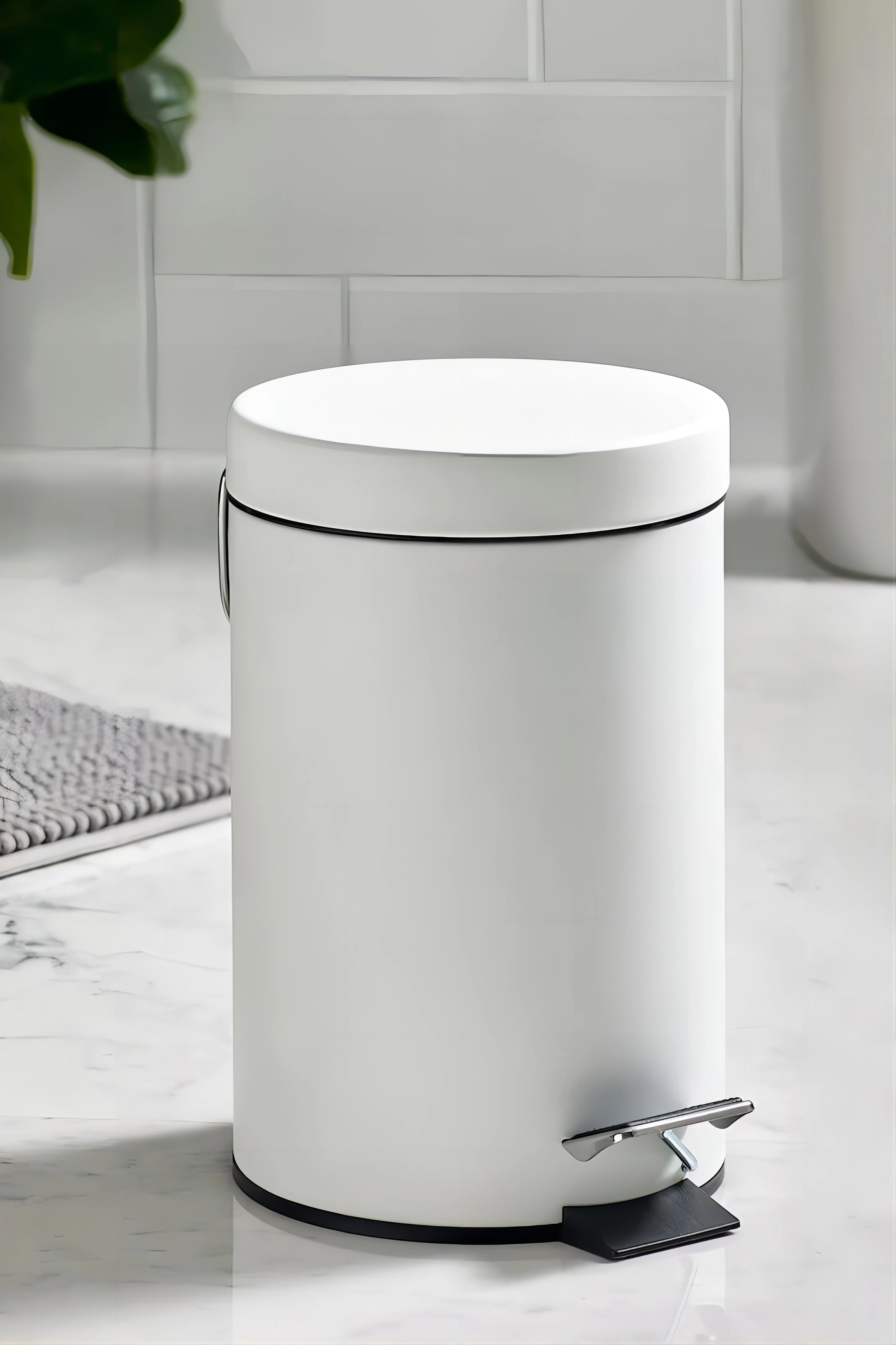3L Pedal Bin for Kitchen Bathroom Toilet Rubbish