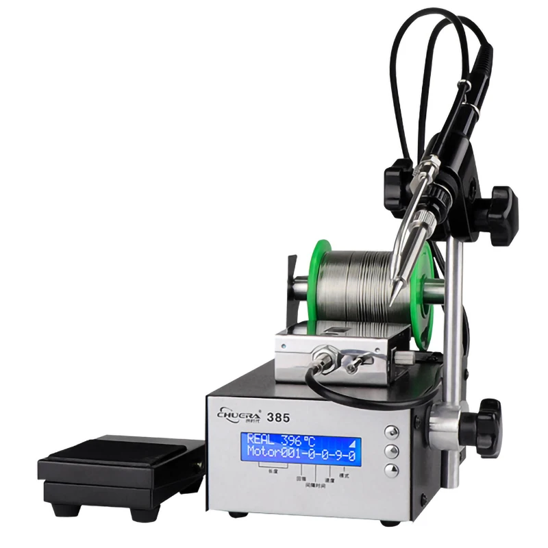Good price Industrial Grade CSD-385A+ Automatic Wire Feeder Machine Tin BGA Soldering Station