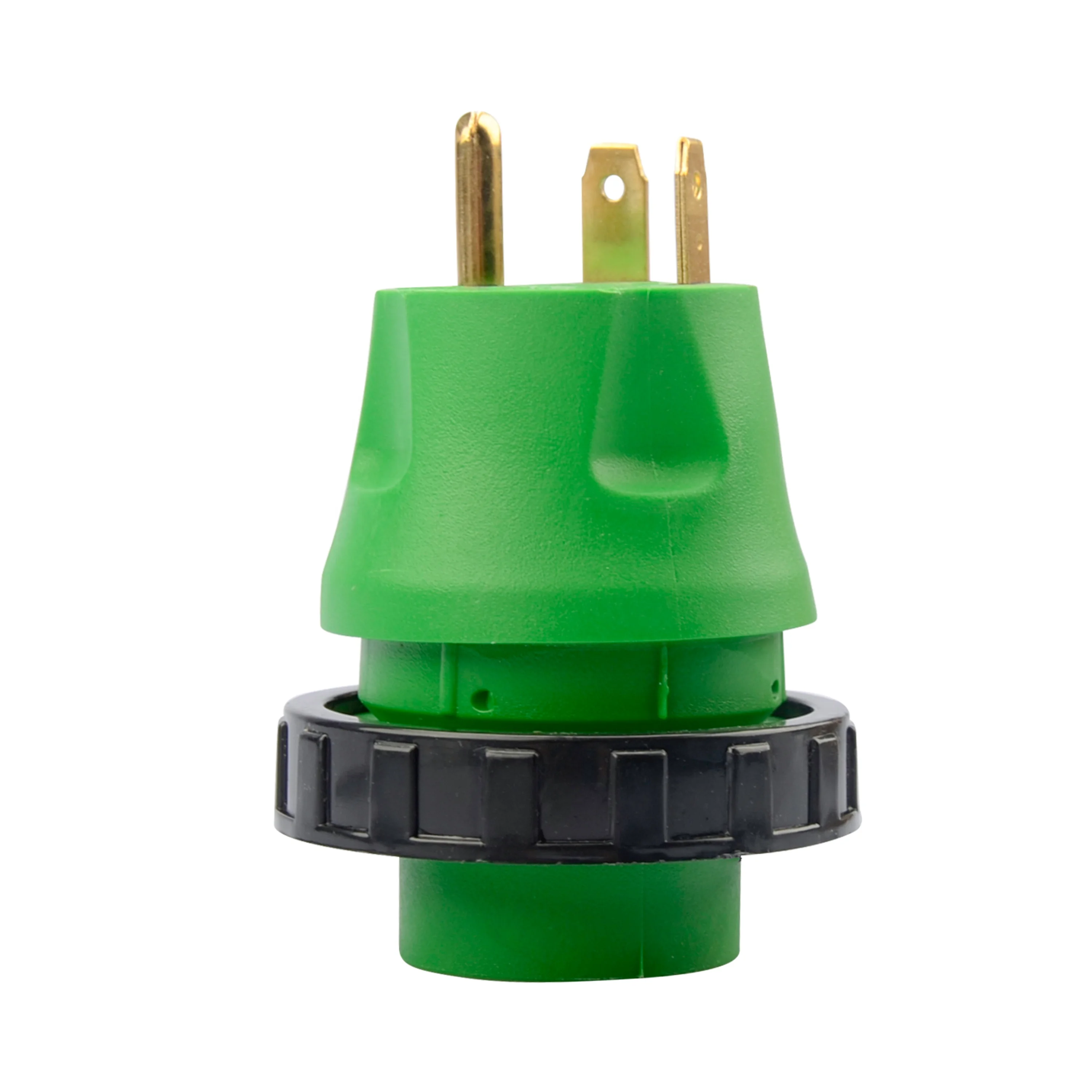 RV Electric Parts 3 Prong 30 Amp Male to 30 Amp Female RV Adapter Plug With Locking Connector  AC Camper Van Generator Adapter