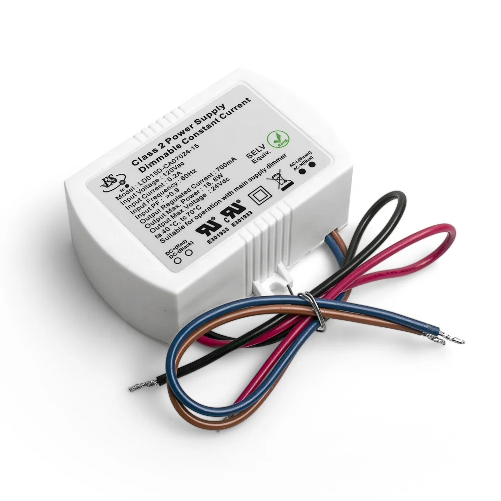  16 8 w 16-24vdc 112-127V 700ma 80.5% высокая эффективность постоянного тока водонепроницаемый Ip65 светодиодный