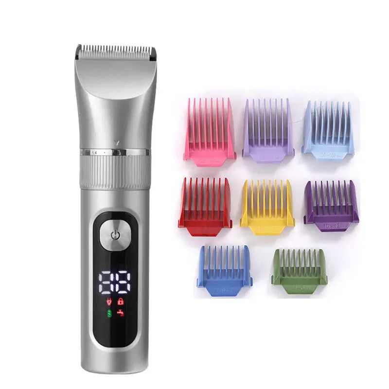 High quality long service time 1500mAh rechargeable hair clippers home men electric razor washable hair clippers