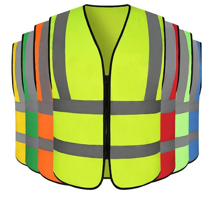 China factory custom vest adult construction warning vests for construction workers