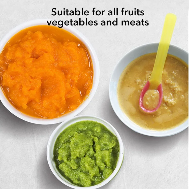 Low MOQ Baby Food Processor glass Private Label Blender Juicer Steamer Food Processor Auto Cooking Baby Food Maker