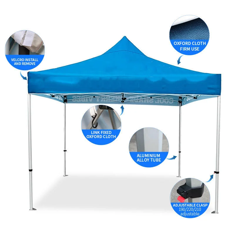 CATC Outdoor Folding Instant Custom Easy Set Up Event Tent 3X4.5m 3x6m Pop Up Aluminium Awning Commercial Tent Trade Show Tent