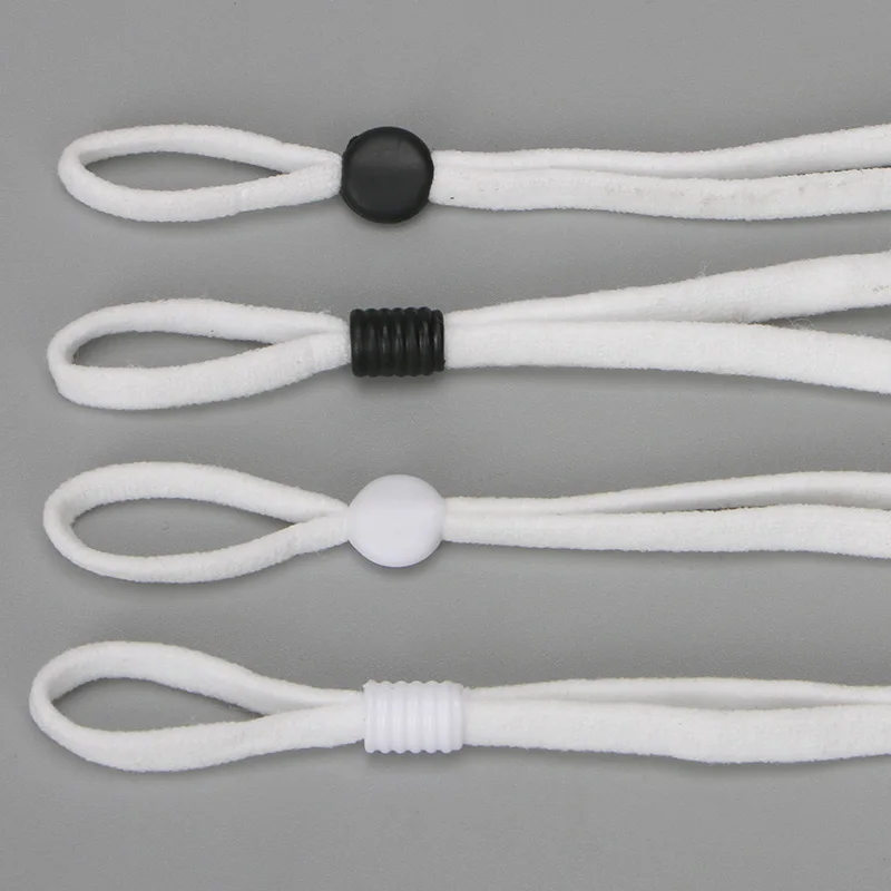 Hot Sale Reusable Silicone Adjustable Buckle Cord Maskes Stopper Lock For Protection Face Dust Cover Elastic Ear Loop