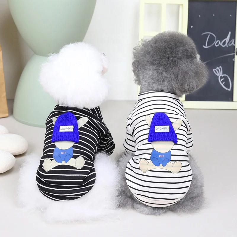 Cute pet clothes Autumn and Winter pet small dog rabbit hoodies sweater Teddy cat clothes