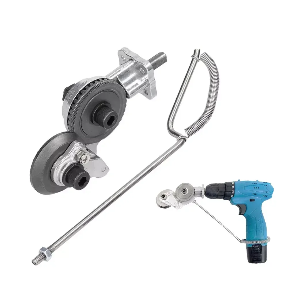 Wholesale electric drill shears plate cutter DIY metal nibbler drill attachment with adapter for steel copper aluminum sheet cut