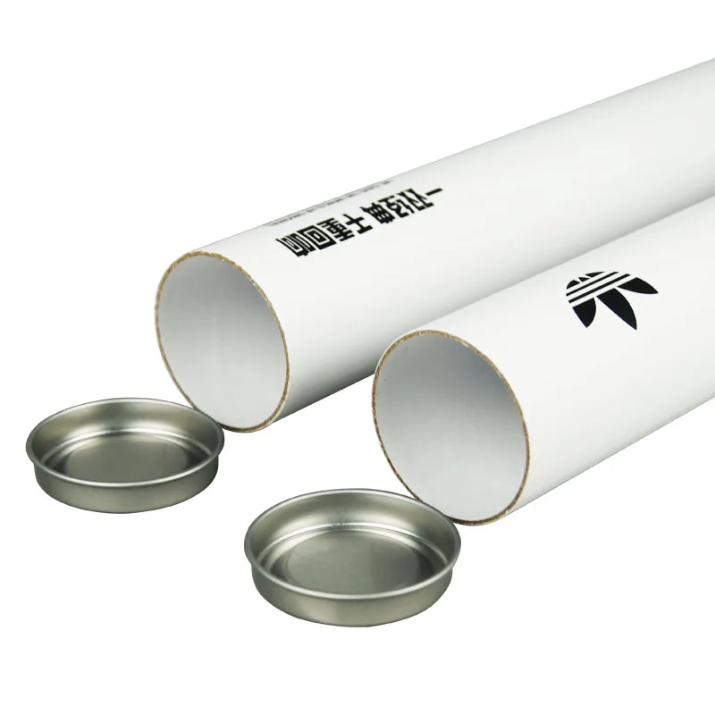 Customized Hot Sale 100% Biodegradable Wholesale Cylinders Packaging Mailing Tube Cardboard Can Poster Paper Tube