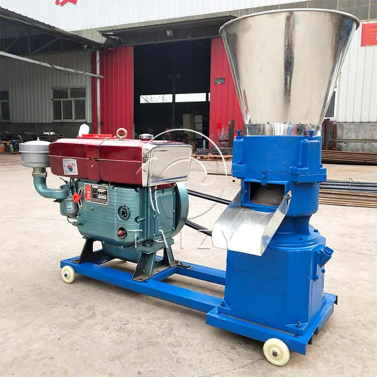 Agricultural animal feed pellet machine Poultry farming dry and wet feed pellet machine