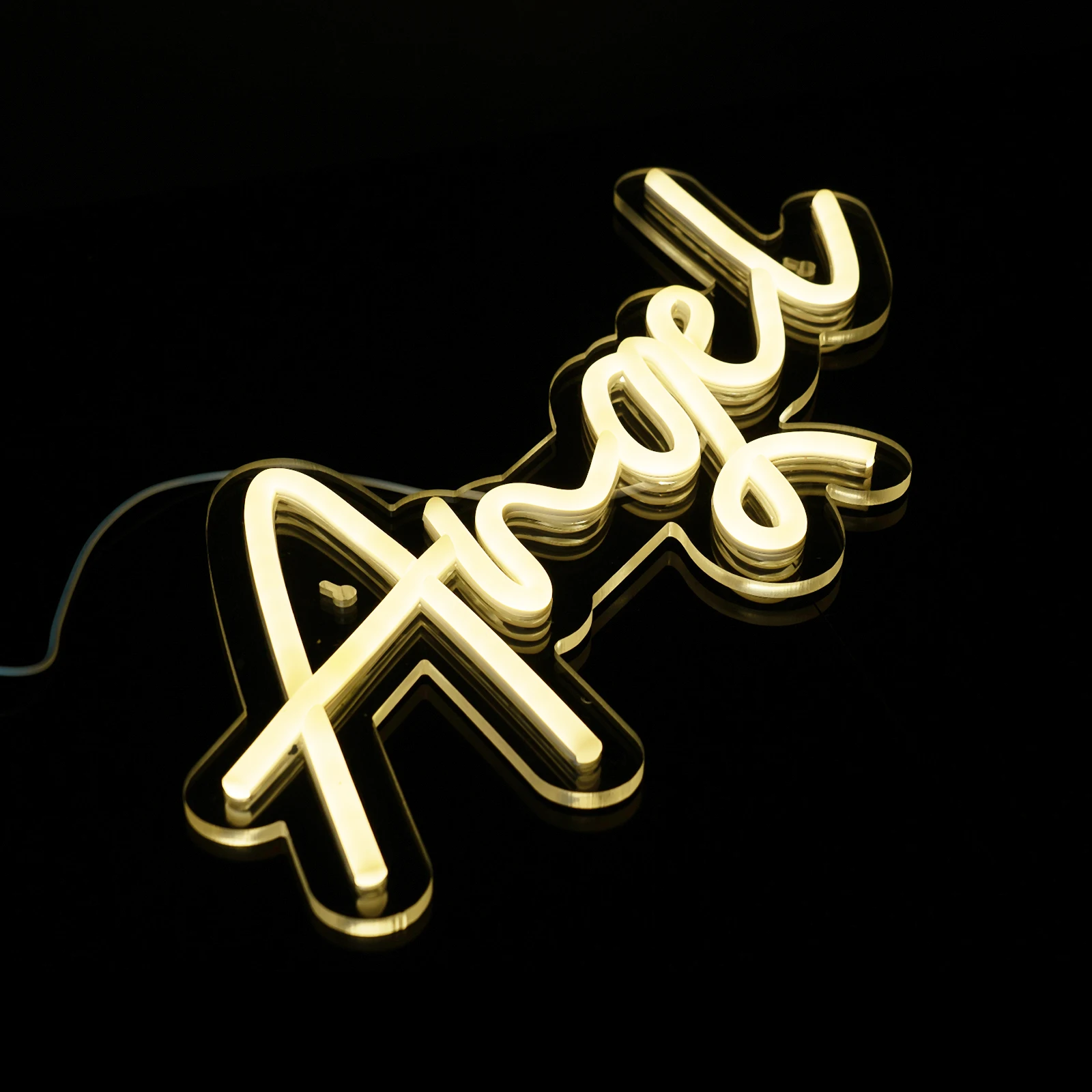 Dropshipping NO MOQ Customized Happy Birthday Neon Sign Letter For Birthday Decor