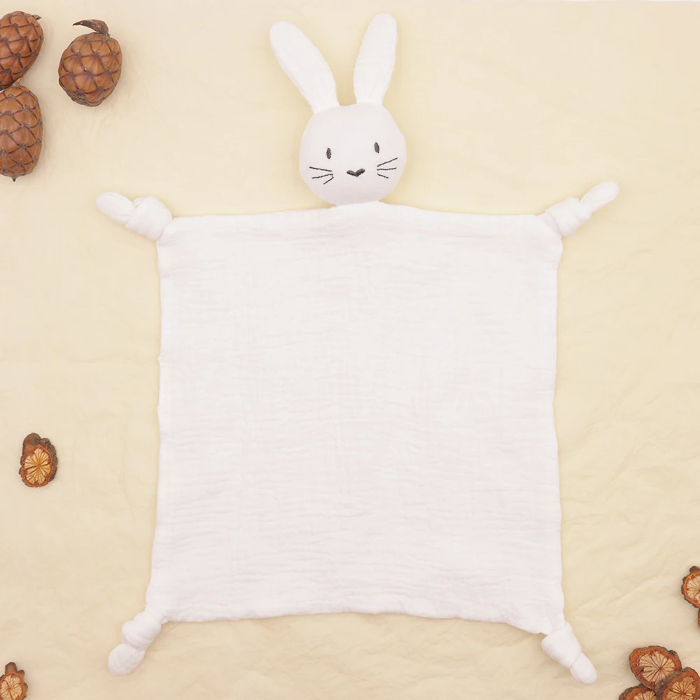 Maydow Factory Price Christmas Gift Muslin soft Cotton Comforter Baby Security Blanket dragon dinosaur stuffed toys For Kids